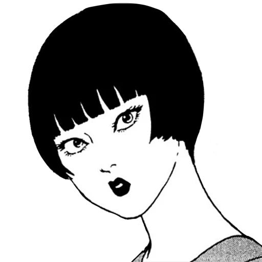 😯 Стикер «Дзюндзи Ито» для Telegram