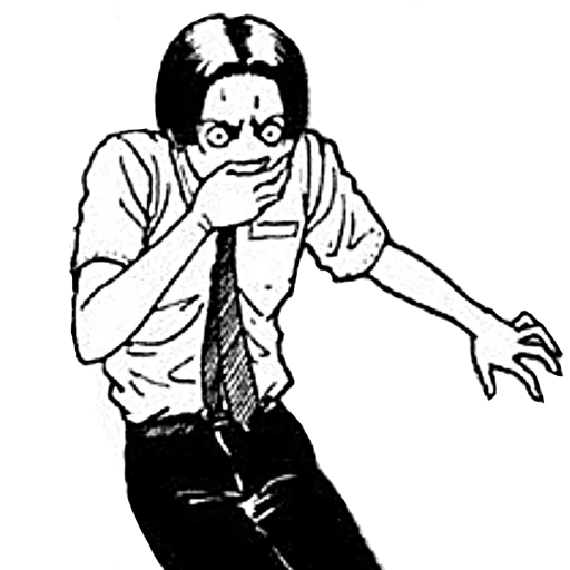 😧 Стикер «Дзюндзи Ито» для Telegram