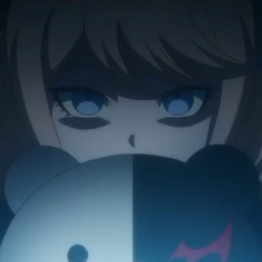 🤐 Стикер «Junko Enoshima» для Telegram