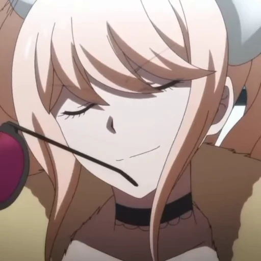 😉 Стикер «Junko Enoshima» для Telegram