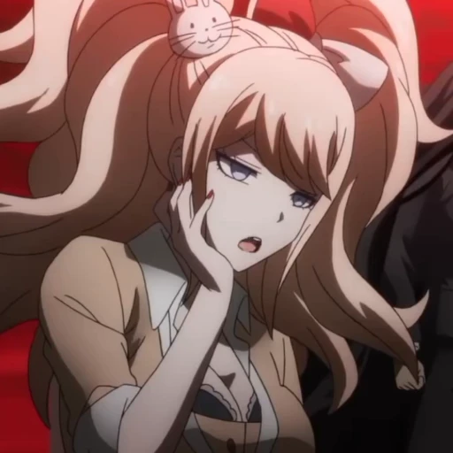 😑 Стикер «Junko Enoshima» для Telegram