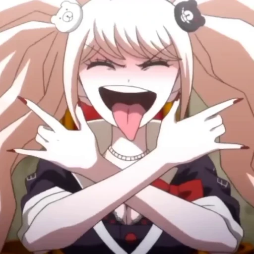 🤣 Стикер «Junko Enoshima» для Telegram