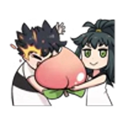 🍑 Эмодзи «Jun Lemon Valentines Day» для Telegram