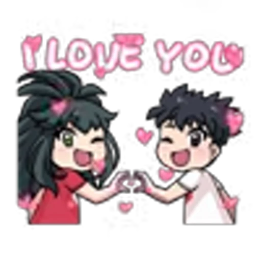 Стикерпак Jun Lemon Valentines Day для Telegram