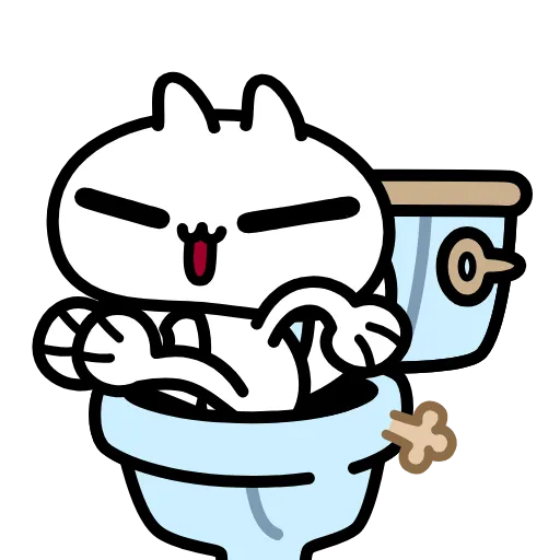 Стикер 34 Кот как к