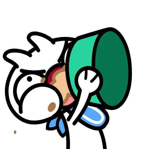 Стикер 39 Кот как к