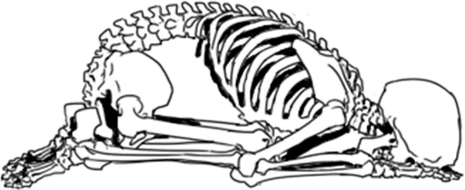 🙇 Стикер «Груда костей Skulls» для Telegram