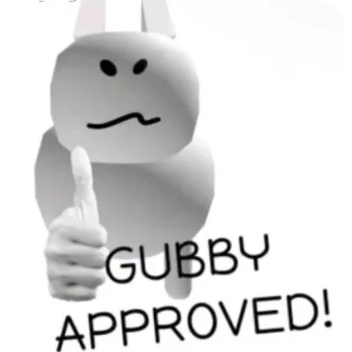 👍 Стикер «Just the Gubby» для Telegram