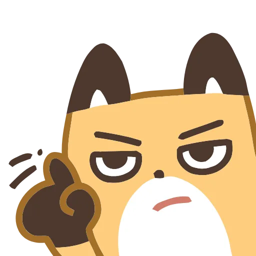 😠 Эмодзи «Just a Fox» для Telegram
