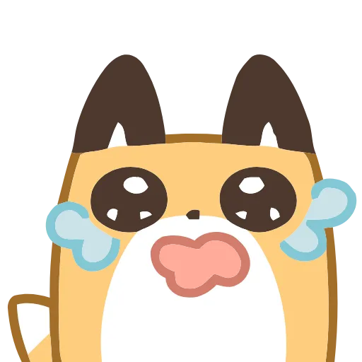😭 Эмодзи «Just a Fox» для Telegram
