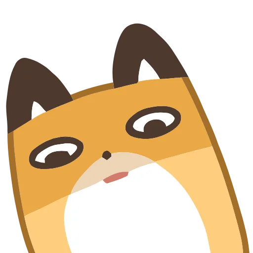 😒 Эмодзи «Just a Fox» для Telegram