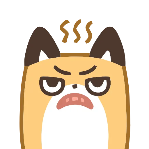 😠 Эмодзи «Just a Fox» для Telegram