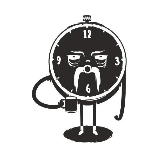 😴 Стикер «Chronos» для Telegram