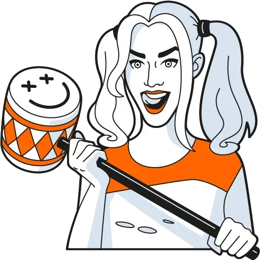 Стикерпак Just Cinema Heroes для Telegram — скачать