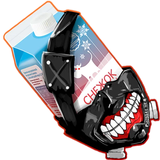 🥛 Стикер «justelk» для Telegram