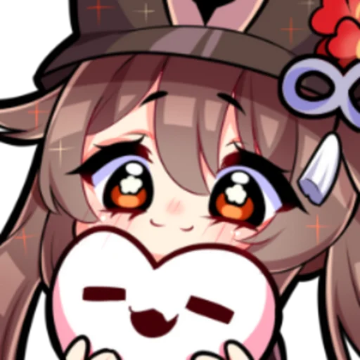 ❤️ Стикер «Genshin Emote» для Telegram