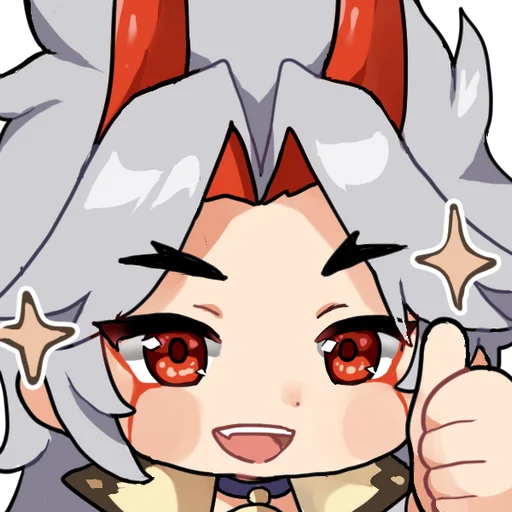 👍 Стикер «Genshin Emote» для Telegram