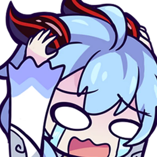 😭 Стикер «Genshin Emote» для Telegram