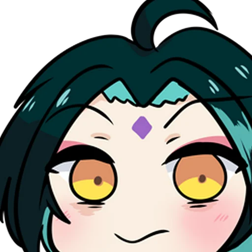 😒 Стикер «Genshin Emote» для Telegram