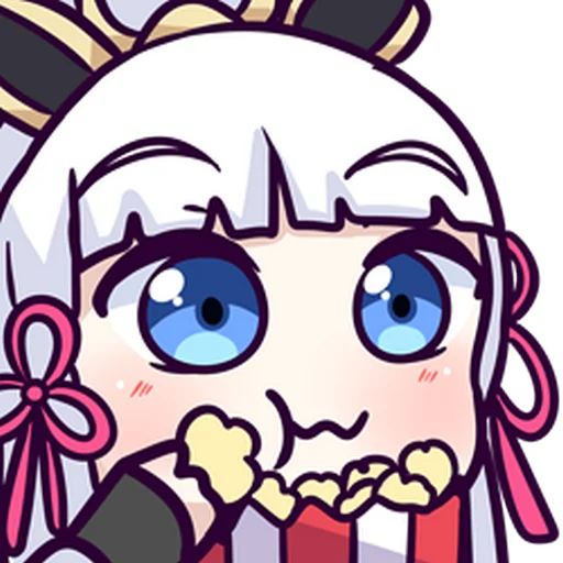 🍿 Стикер «Genshin Emote» для Telegram