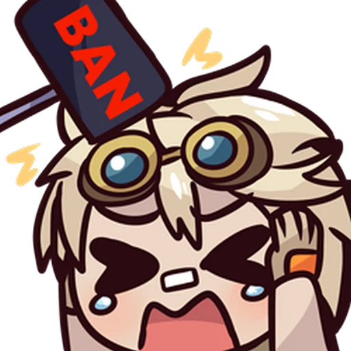 🚫 Стикер «Genshin Emote» для Telegram