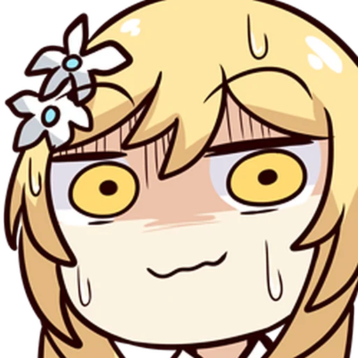 😰 Стикер «Genshin Emote» для Telegram
