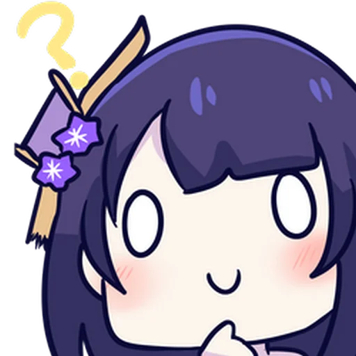 ❔ Стикер «Genshin Emote» для Telegram