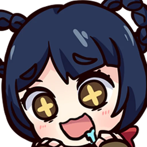 🤤 Стикер «Genshin Emote» для Telegram