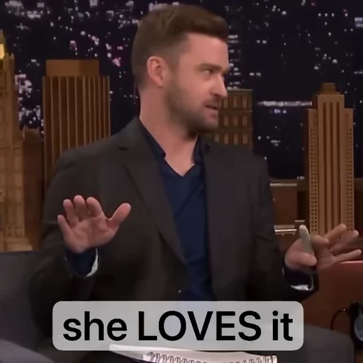 🤗 Стикер «Justin Timberlake» для Telegram