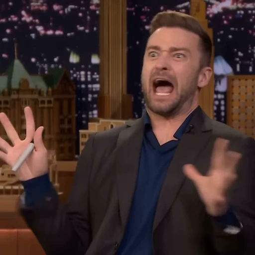 😱 Стикер «Justin Timberlake» для Telegram