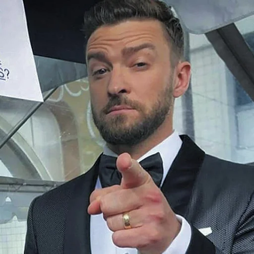 🫵 Стикер «Justin Timberlake» для Telegram