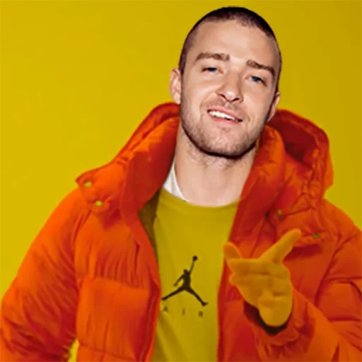 🤲 Стикер «Justin Timberlake» для Telegram