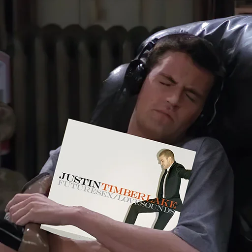 🪩 Стикер «Justin Timberlake» для Telegram