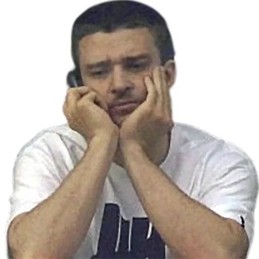😒 Стикер «Justin Timberlake» для Telegram
