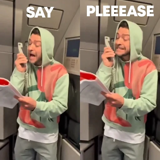 📞 Стикер «Justin Timberlake» для Telegram