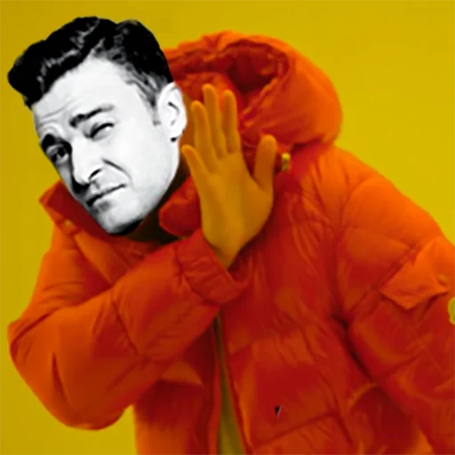 🤨 Стикер «Justin Timberlake» для Telegram