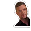 Стикер 48 Justin Timberlake Emoji