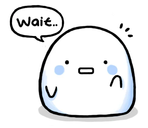 ⛄ Стикер «Just a snowball» для Telegram