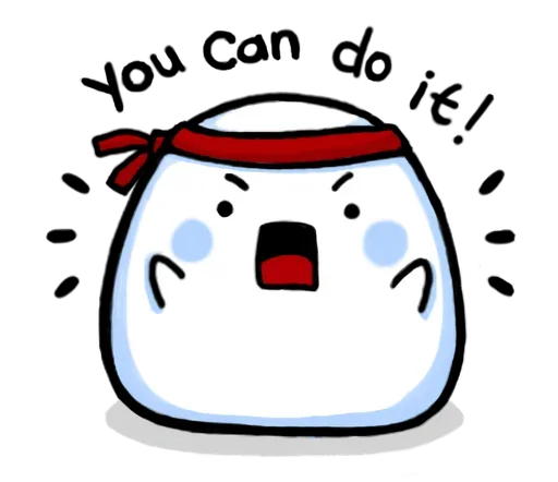 ⛄ Стикер «Just a snowball» для Telegram
