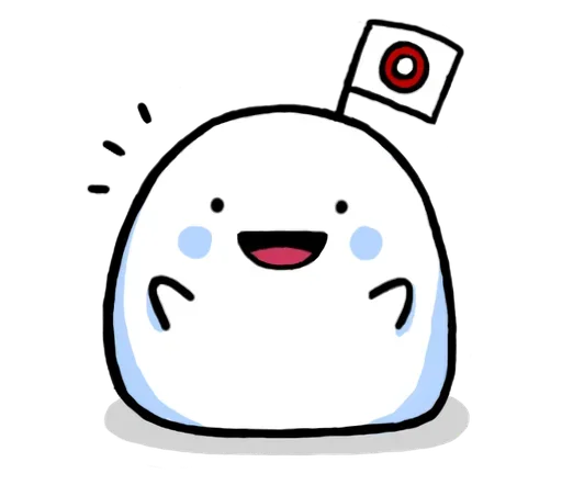 ⛄ Стикер «Just a snowball» для Telegram