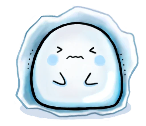 ⛄ Стикер «Just a snowball» для Telegram
