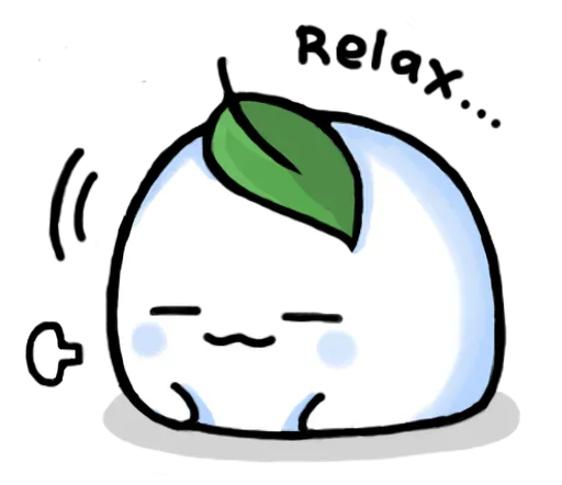 ⛄ Стикер «Just a snowball» для Telegram