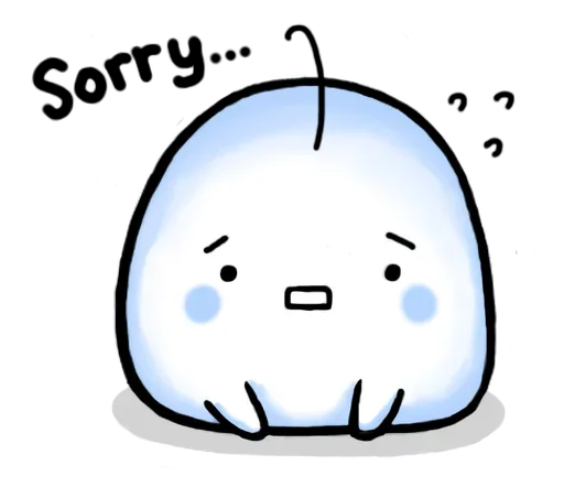 ⛄ Стикер «Just a snowball» для Telegram
