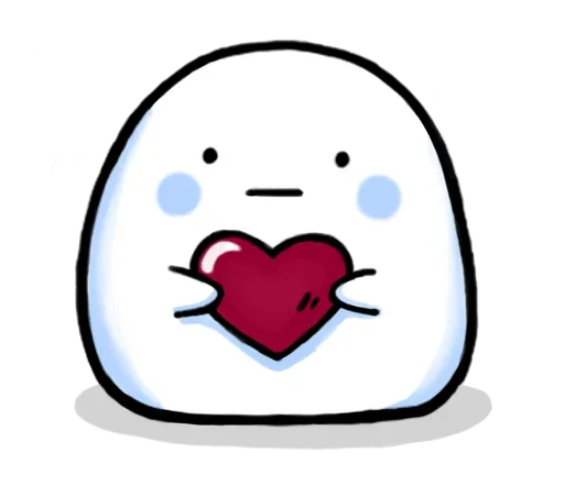 ⛄ Стикер «Just a snowball» для Telegram