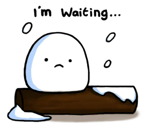 ⛄ Стикер «Just a snowball» для Telegram