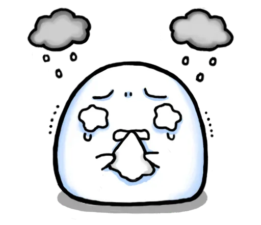 ⛄ Стикер «Just a snowball» для Telegram
