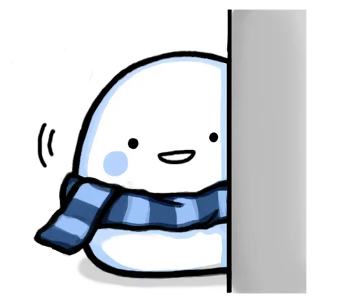 ⛄ Стикер «Just a snowball» для Telegram