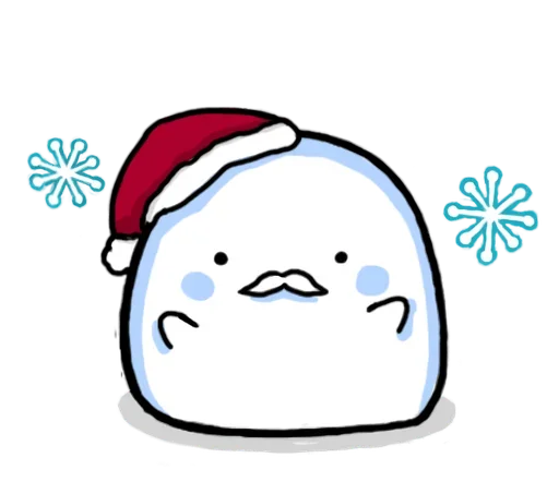 ⛄ Стикер «Just a snowball» для Telegram
