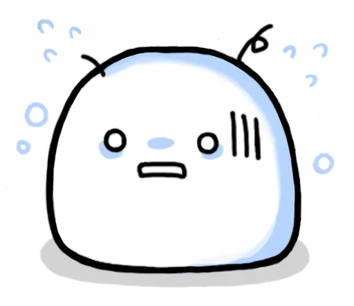 ⛄ Стикер «Just a snowball» для Telegram
