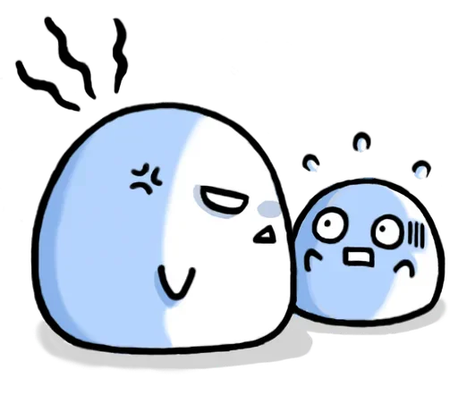 ⛄ Стикер «Just a snowball» для Telegram